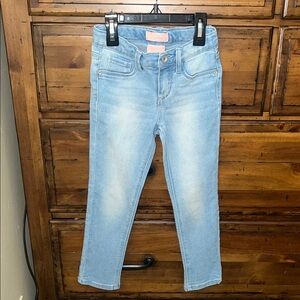Squeeze Light Blue Ankle Jeans
